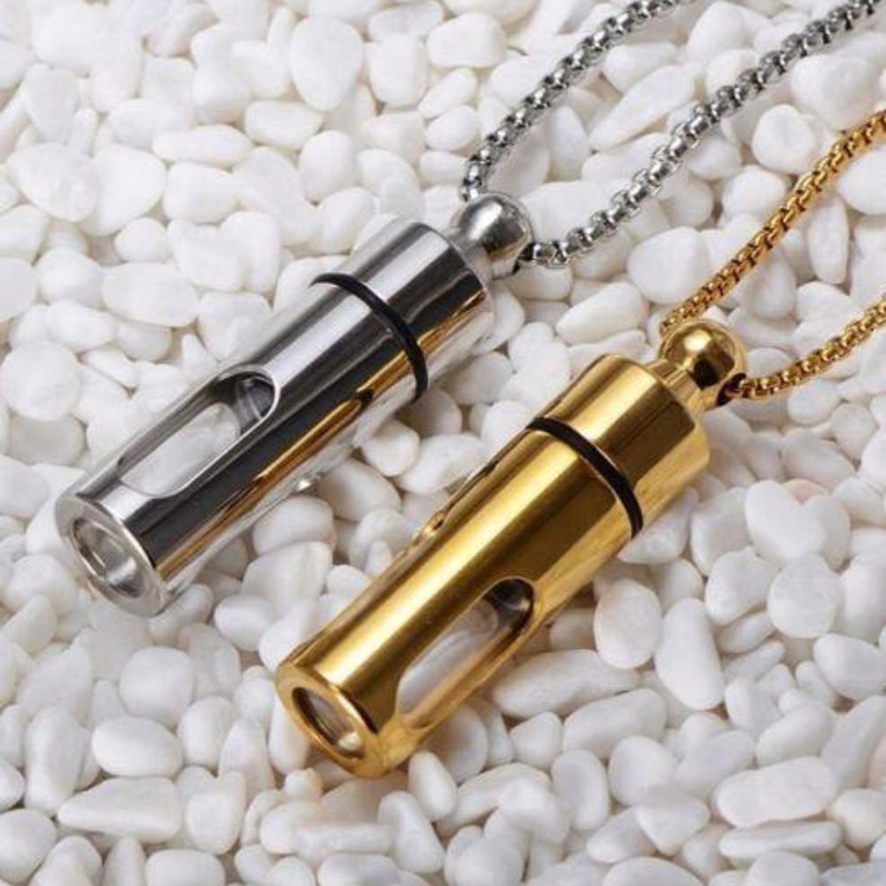 COPY - Cremation UrnsJewelry Urn,Memorial Urn,Cremation Urn Pendant,Stainless S…